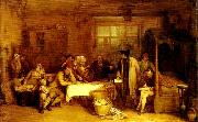 Sir David Wilkie distraining for rent Germany oil painting artist